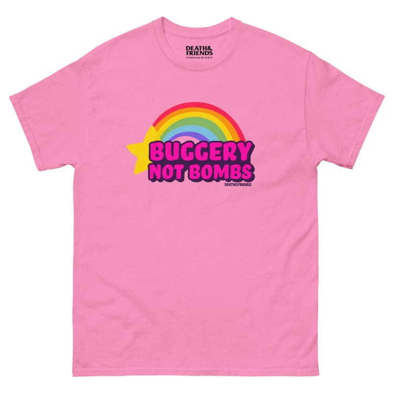 Buggery Not Bombs T-shirt - Fund Whores Not Wars Shirt