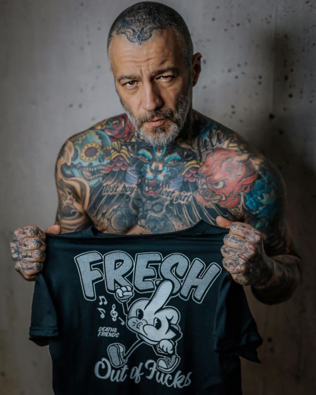 Fresh Out of Fucks Shirt – Death & Friends - Fresh Outta