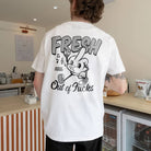 Fresh Out of Fucks T-Shirt - Death and Friends - Funny