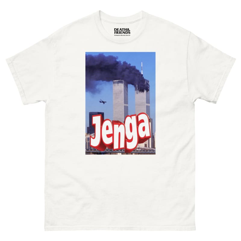 Jenga Twin-Towers T-shirt