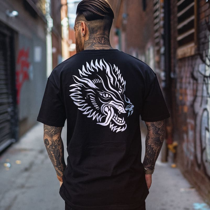 Lone Wolf T-shirt Mens / Womens - Death and Friends