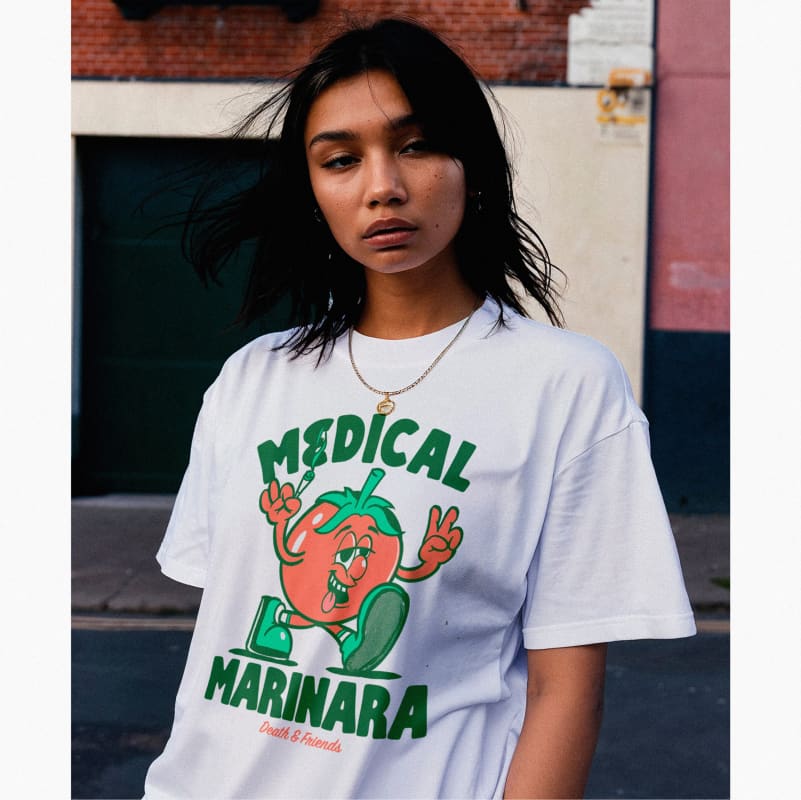 Medical Marinara Shirt - Death and Friends - Legalize