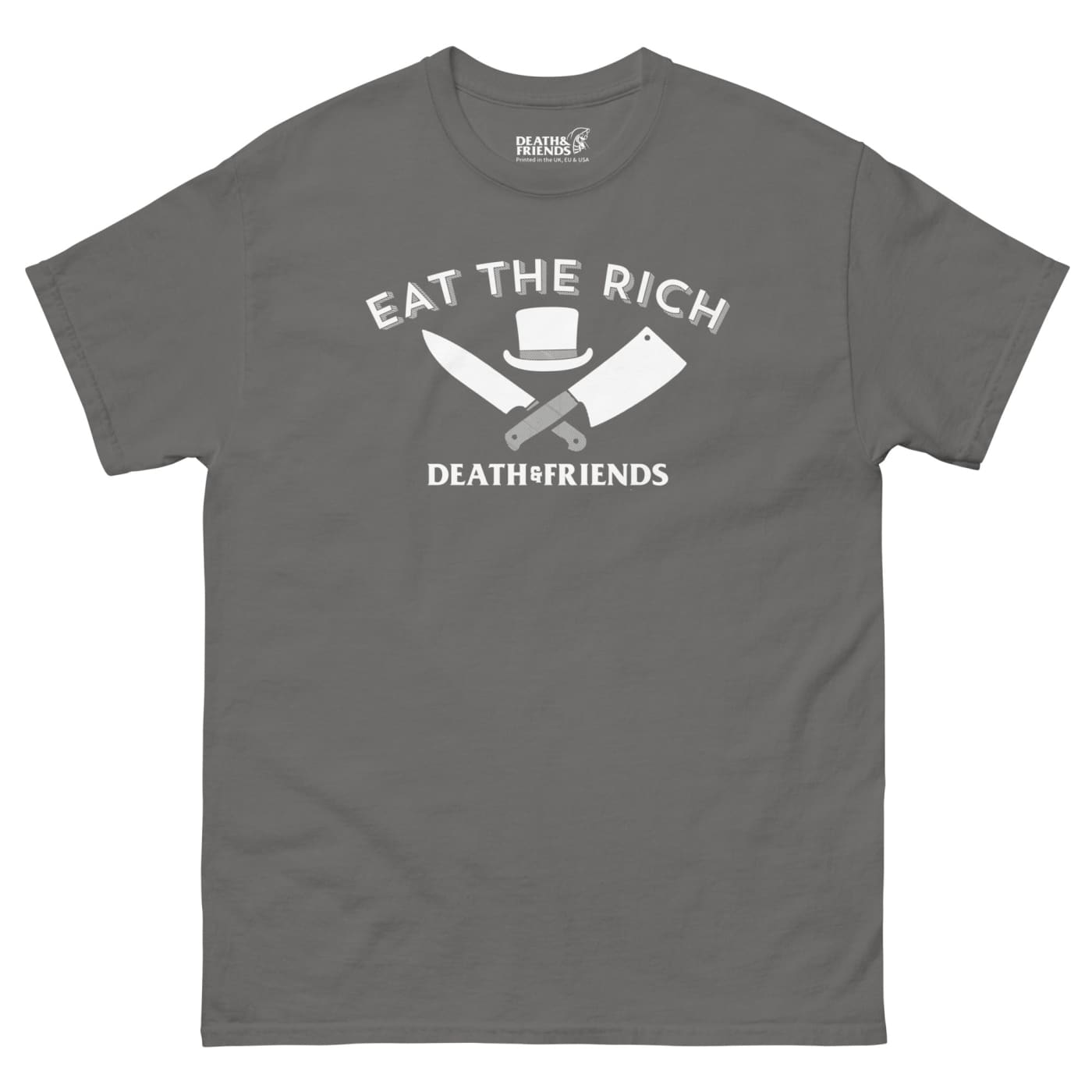 Eat the Rich T-Shirt - Death and Friends - Alternative