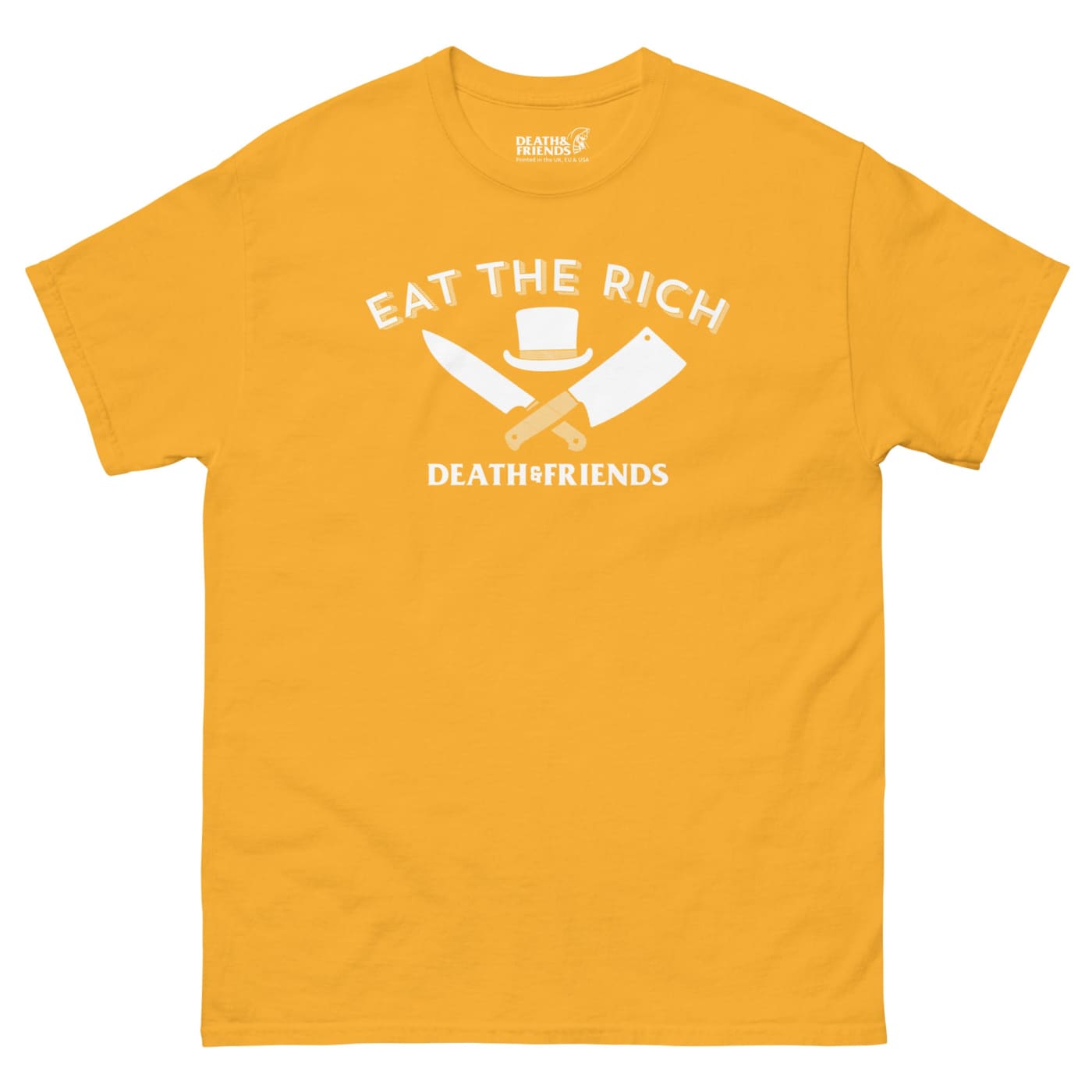 Eat the Rich T-Shirt - Death and Friends - Alternative