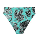 ’Nautical’ Old School Tattoo high-waisted bikini bottom