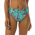 ’Nautical’ Old School Tattoo high-waisted bikini bottom