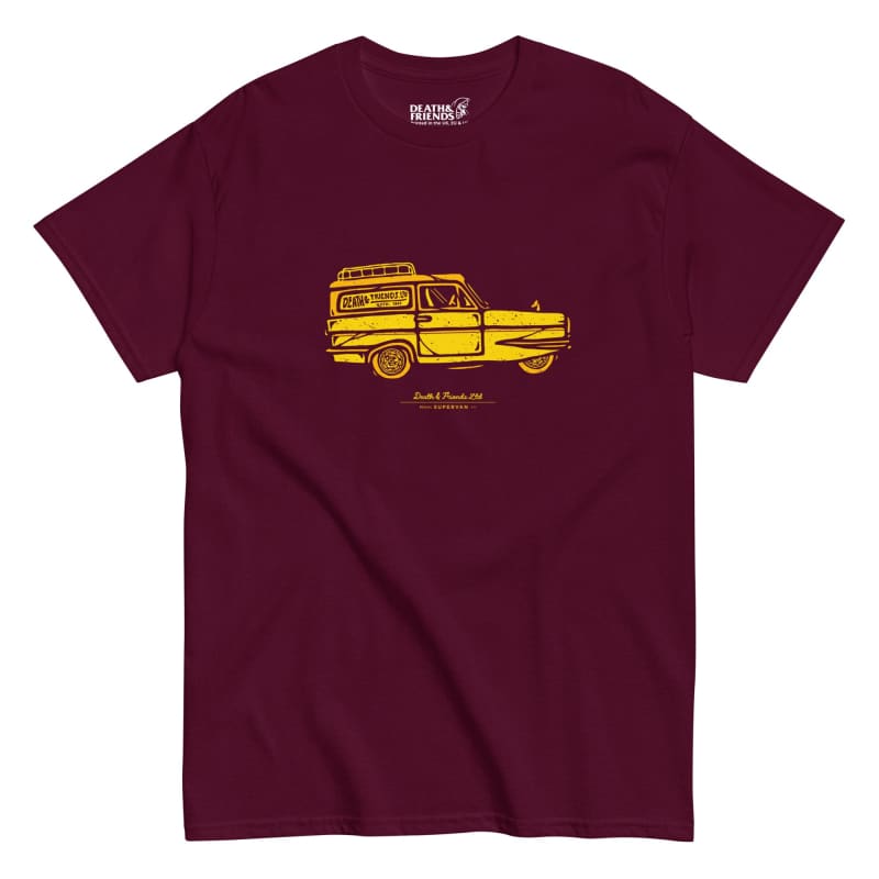 Reliant Regal Supervan III T-Shirt - Death and Friends