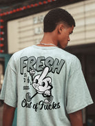 Fresh Out of Fucks T-Shirt - Death and Friends - Funny