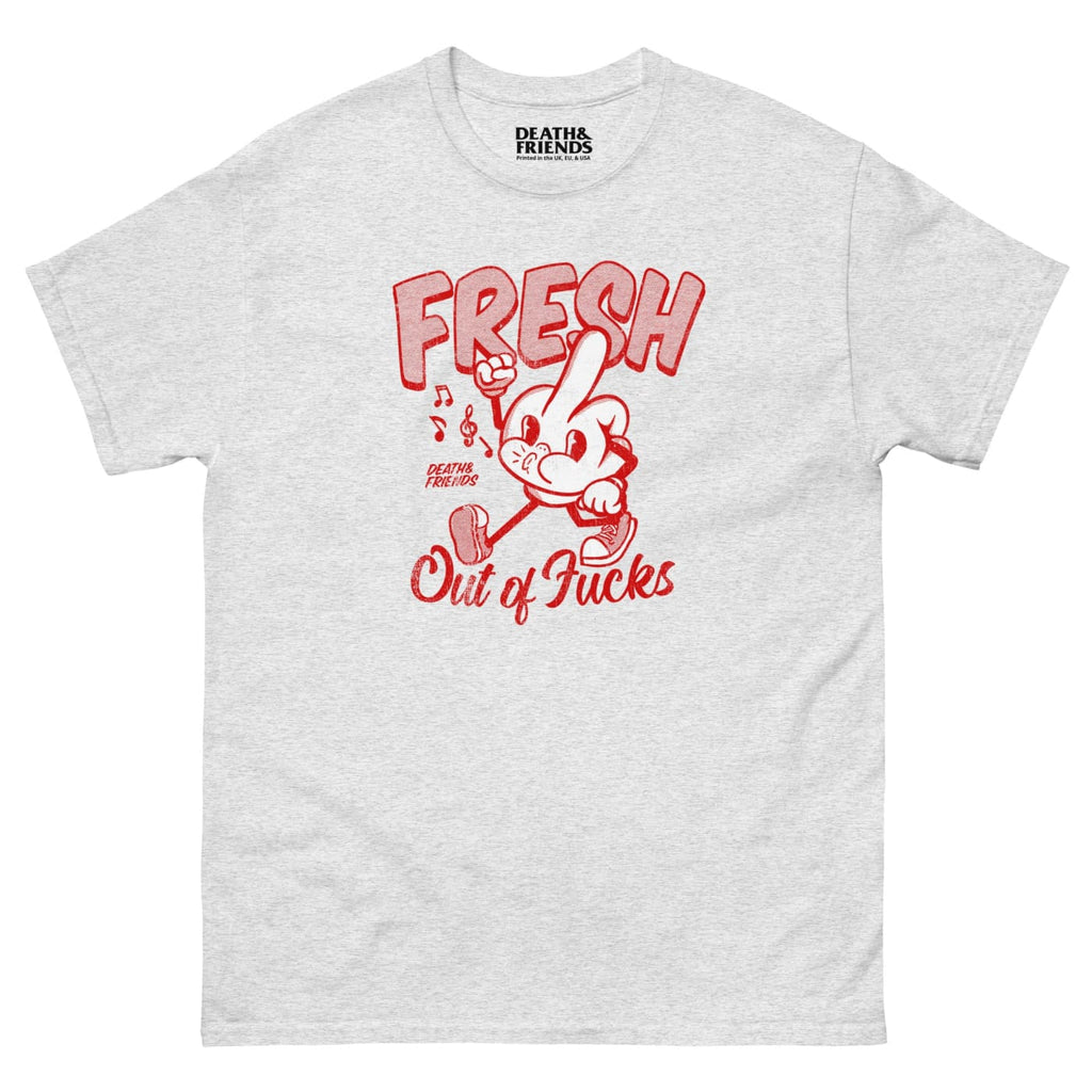 50s Fresh out of Fucks t - shirt - Death and Friends Funny