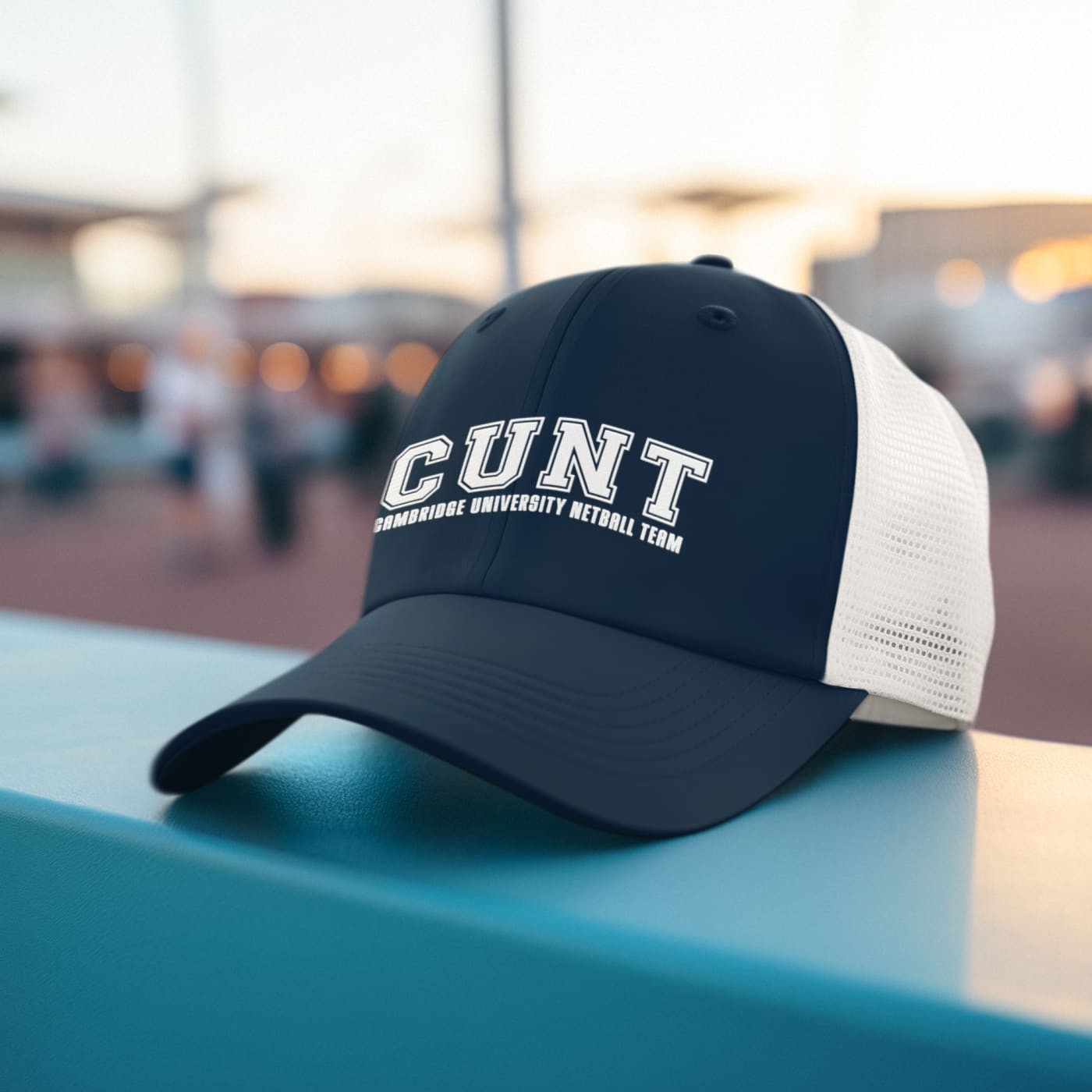 C.U.N.T. Trucker Cap - Death and Friends - Cambridge