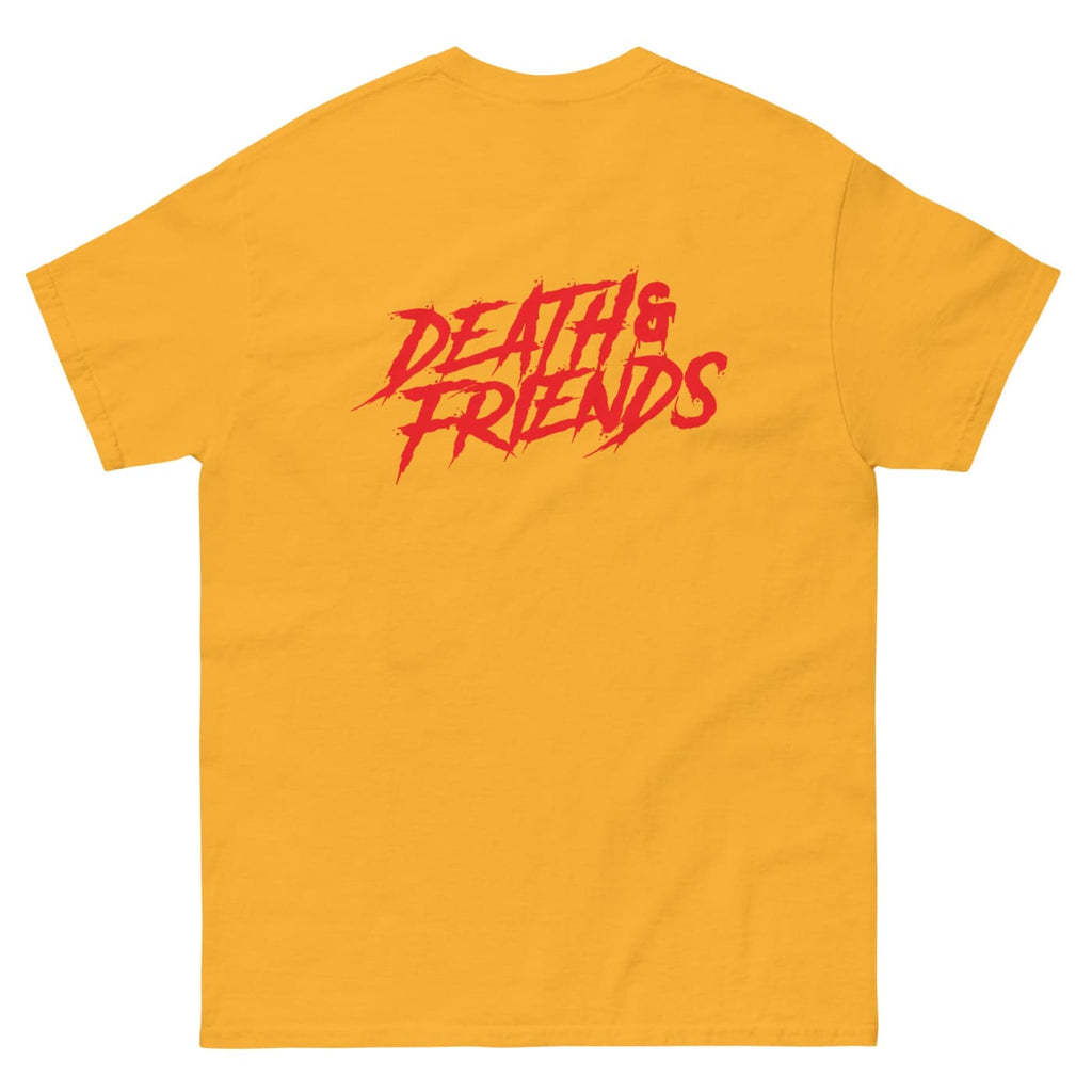Cartoon Hail Satan T - Shirt - Death and Friends
