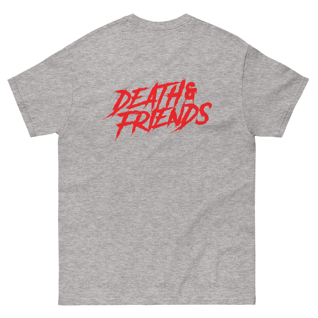 Cartoon Hail Satan T - Shirt - Death and Friends