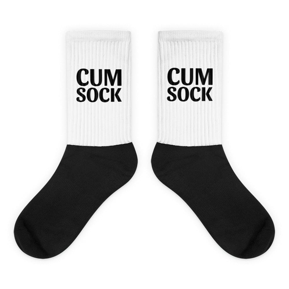 CUM SOCK - Wank Socks / Spunk Rag - Death & Friends - Rude