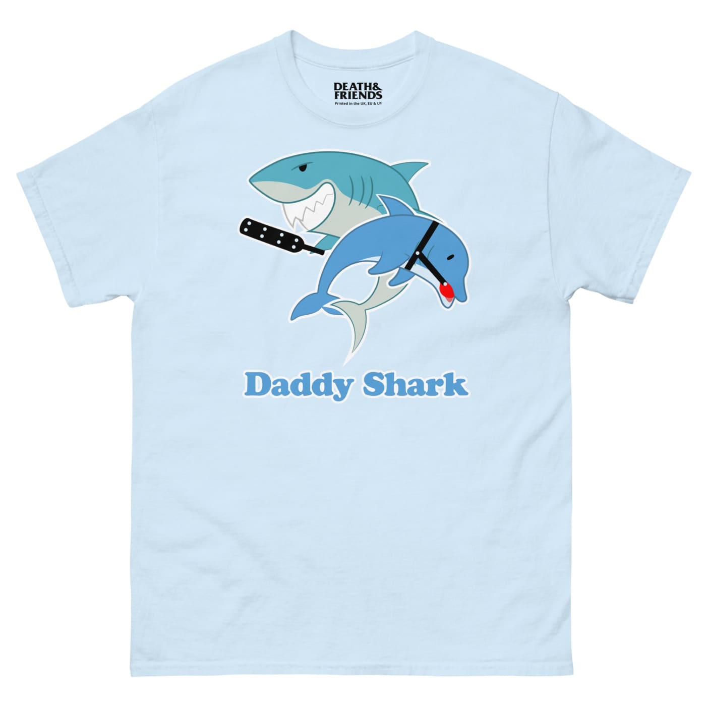 Daddy Shark - BDSM Clothing / Kink Clothing - Light Blue / S