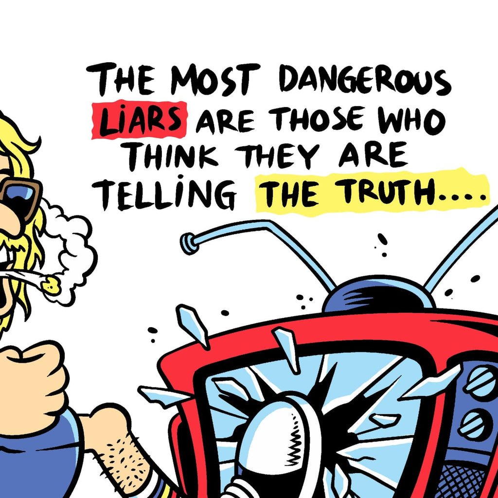 Dangerous Liars T - Shirt - Death and Friends - No News