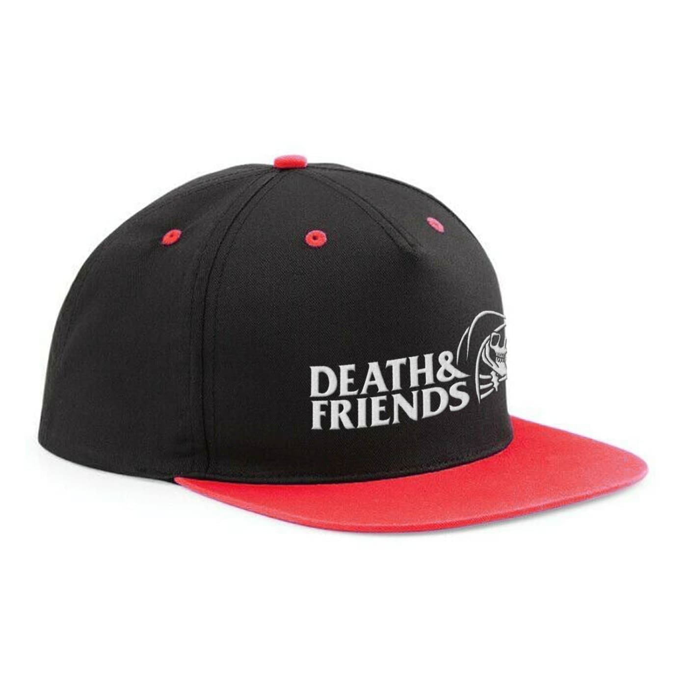 Death & Friends 5 - panel Contrast Snapback Hat - Death