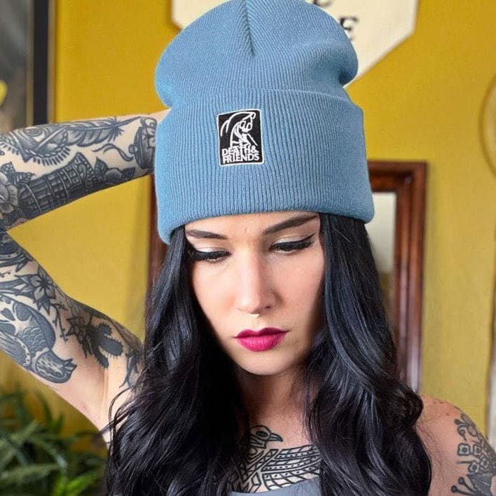 Death & Friends Cuffed Beanie - Death and Friends - UK Punk