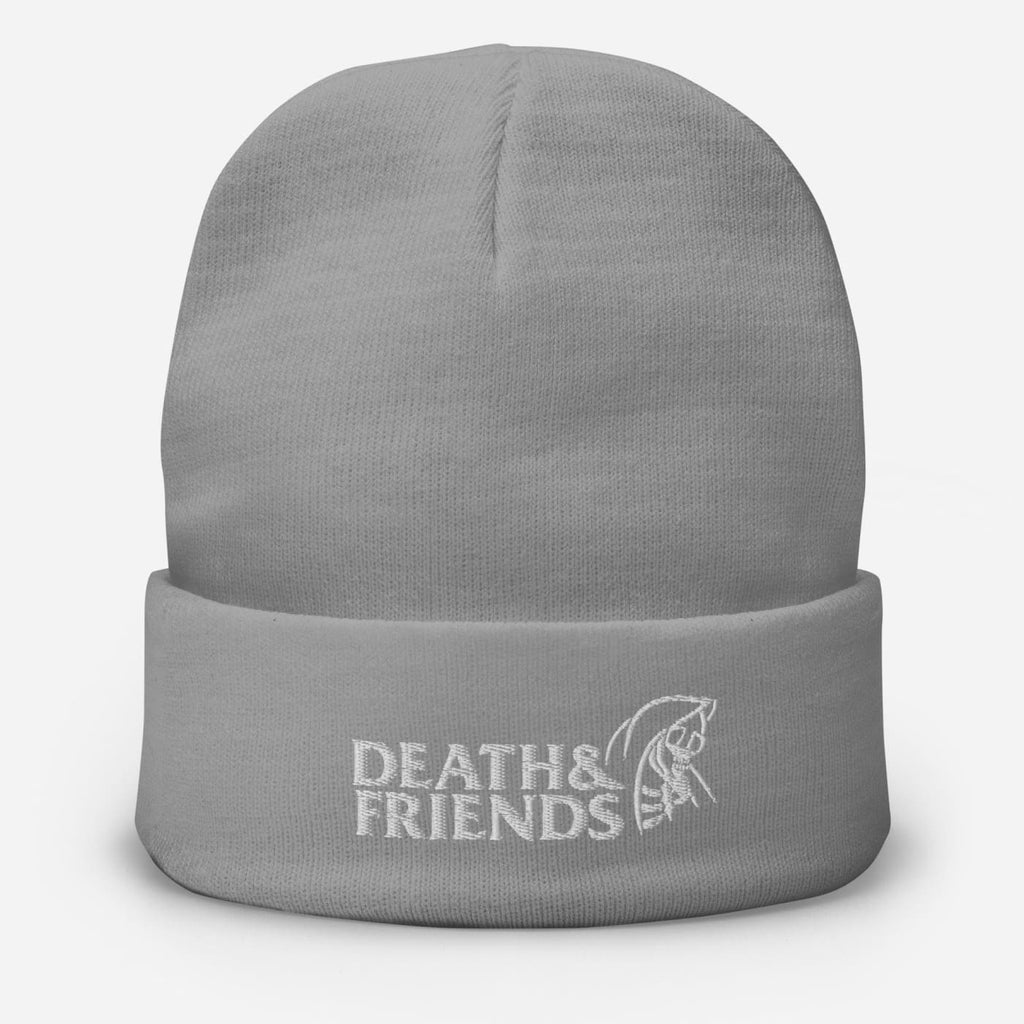 Death & Friends Embroidered Beanie - Death and Friends - UK