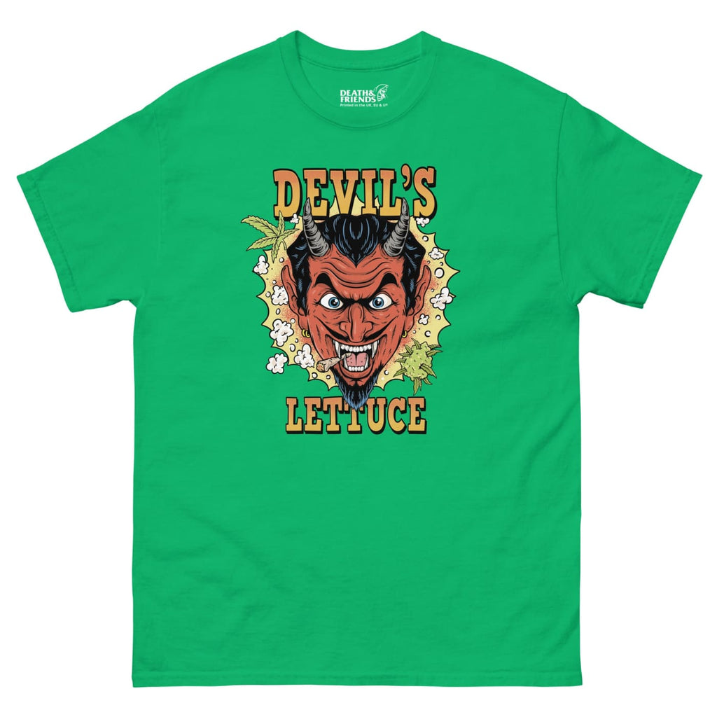 Devils Lettuce T - Shirt - Death and Friends - Cannabis
