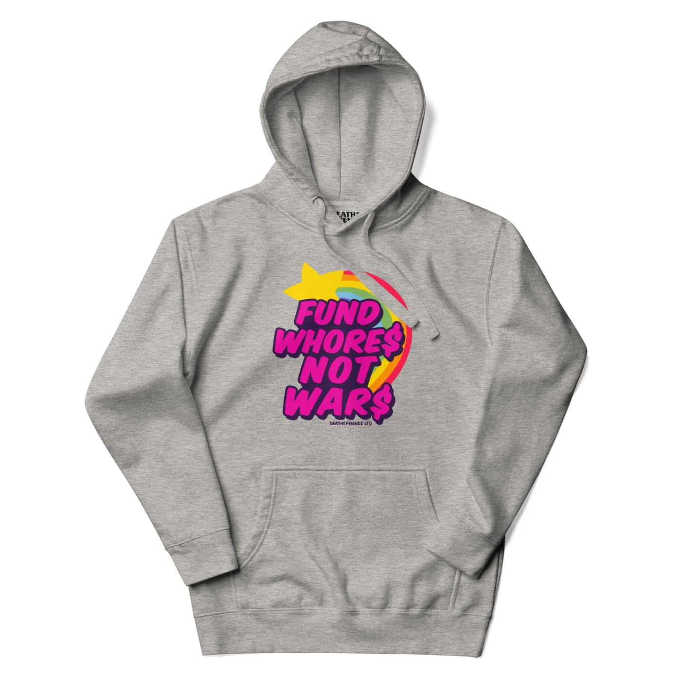 Fund Whores Not Wars Hoodie - Anti - War Clothing Stripper