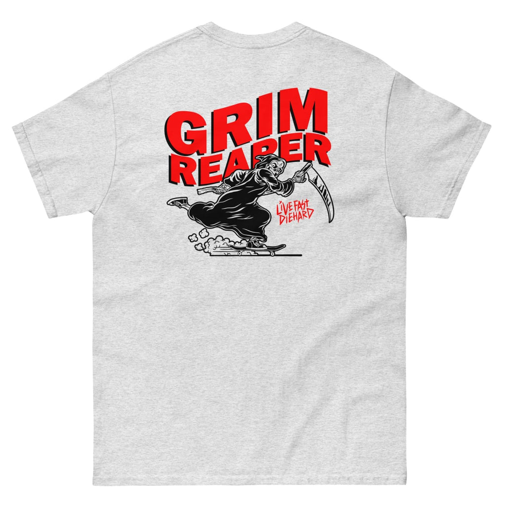 Grim Reaper Live Fast Die Hard T - shirt - Death