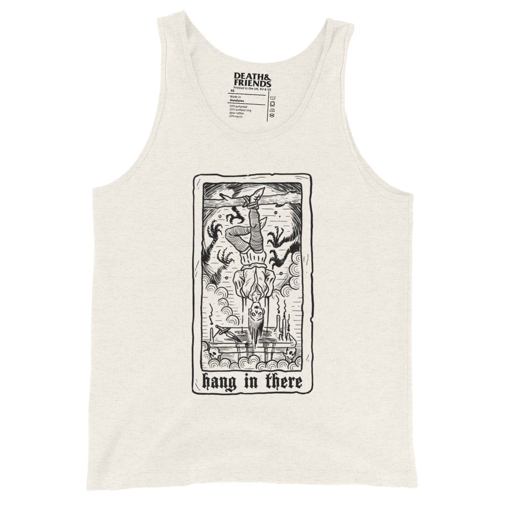 Hang in There Tank Top Vest - Death and Friends - Mystic