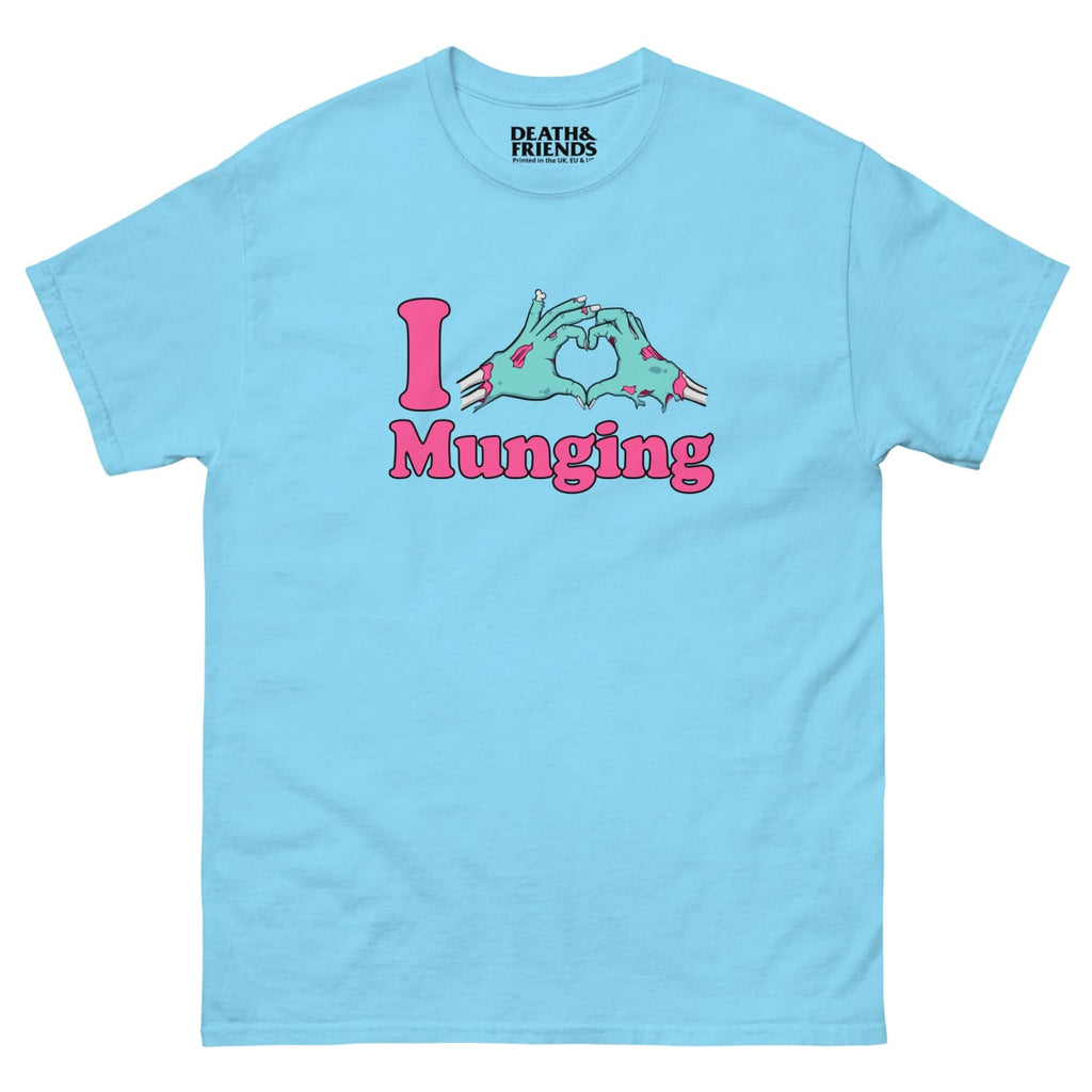 I heart Munging T - shirt - Death and Friends - Rude