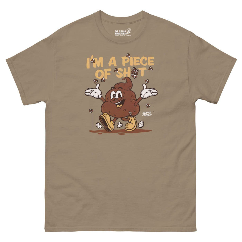 I’m a Piece of Shit T - shirt - Death and Friends - Retro