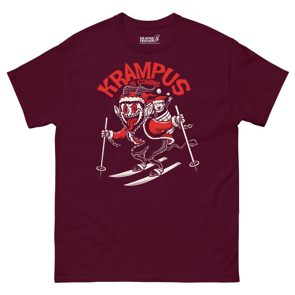 Krampus is Coming T - shirt - Death and Friends - Xmas