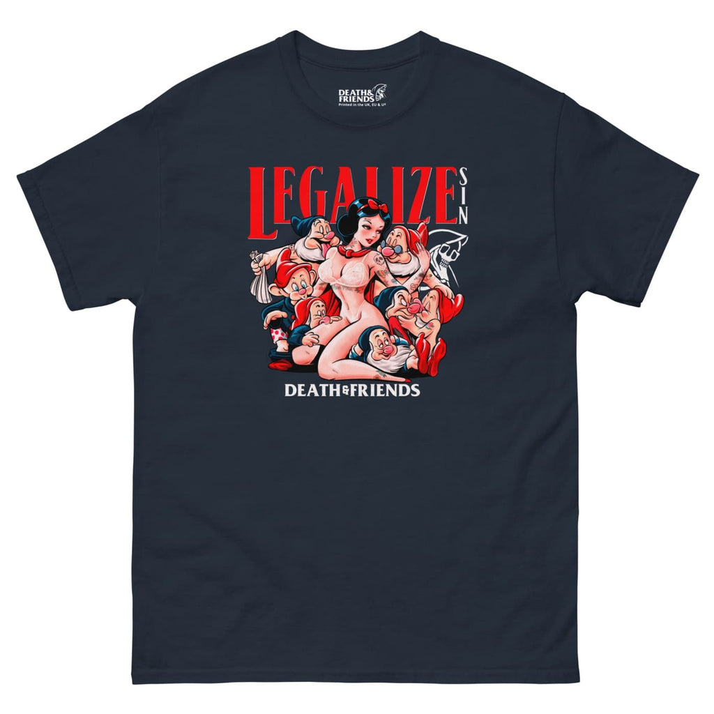 Legalize Sin T - Shirt - Death and Friends - ADAN.V x D&F