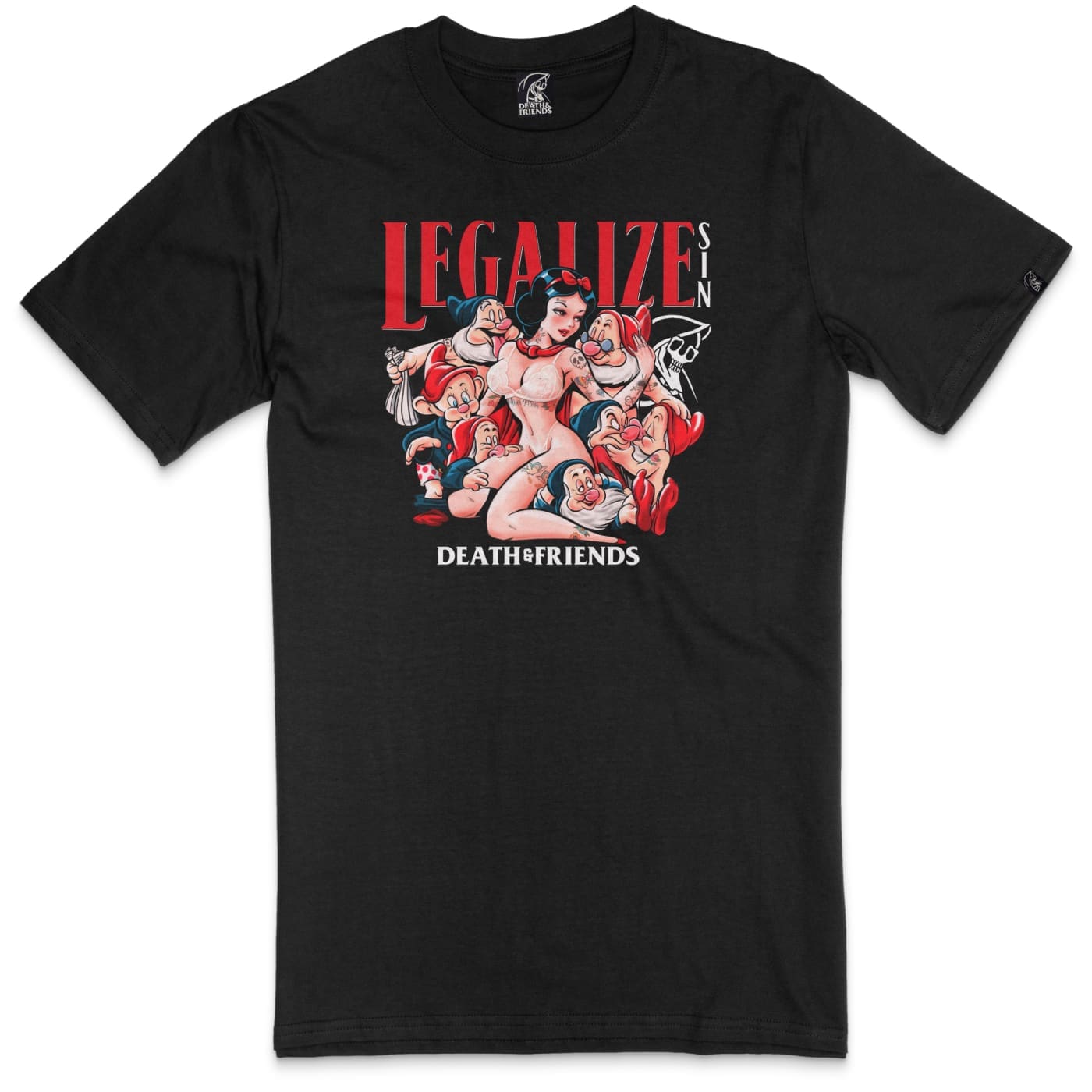 Legalize Sin T - Shirt - Death and Friends - ADAN.V x D&F