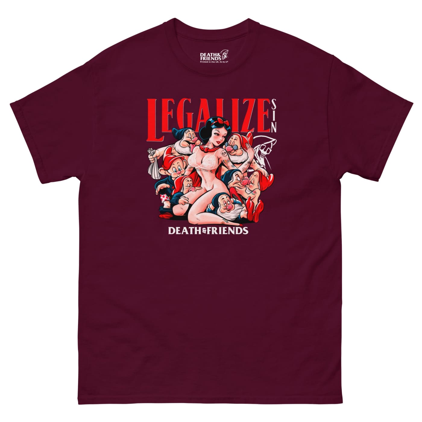 Legalize Sin T - Shirt - Death and Friends - ADAN.V x D&F