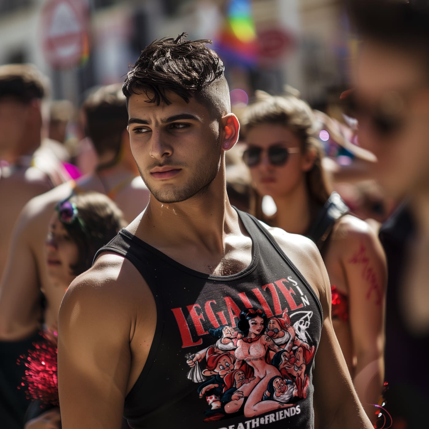 ’Legalize Sin’ Tank Top - Death & Friends ltd - Funny