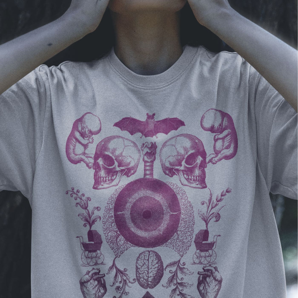 ’Life&Death’ t - shirt - Death and Friends Alternative