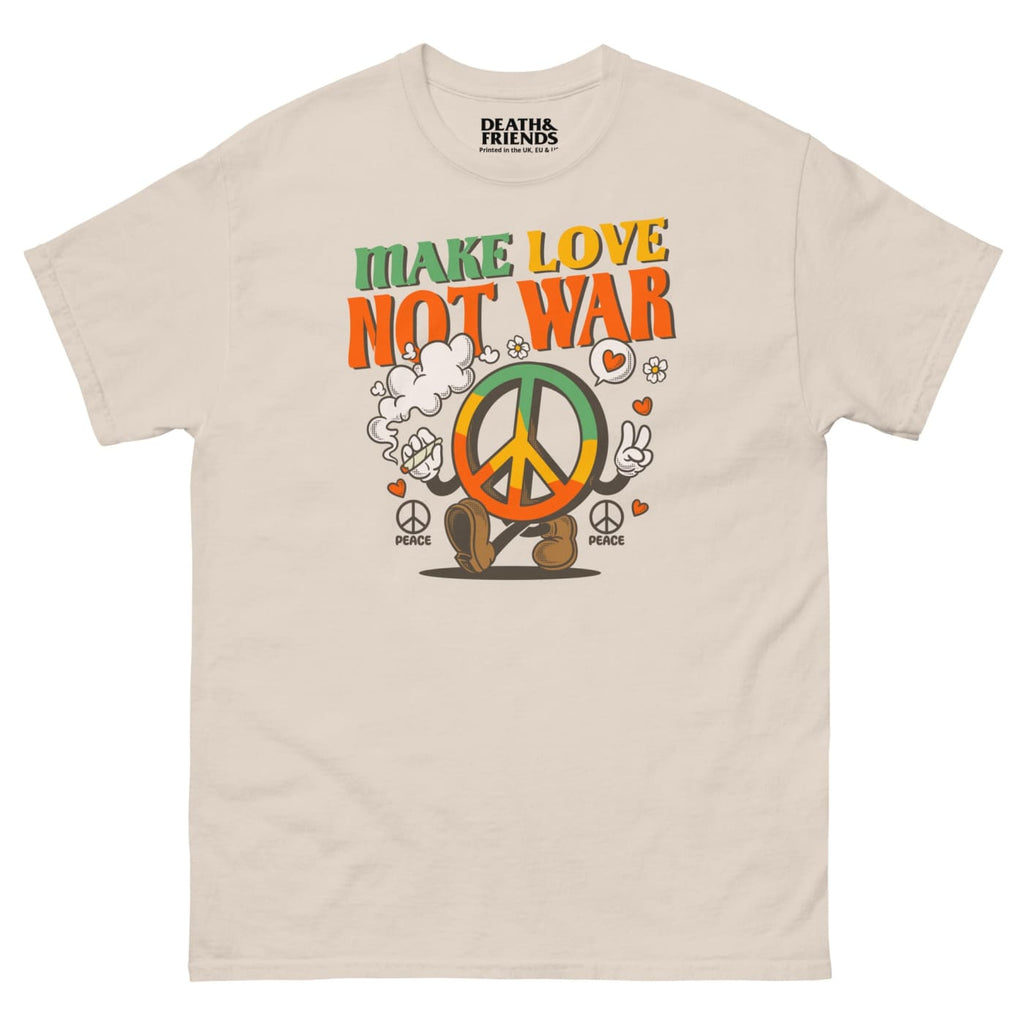 Make Love Not War T - shirt - Death and Friends - Anti