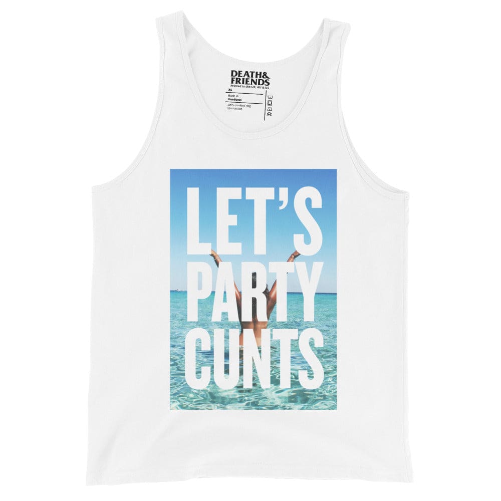 Men’s Let Party Cunts Tank Top - Death and Friends