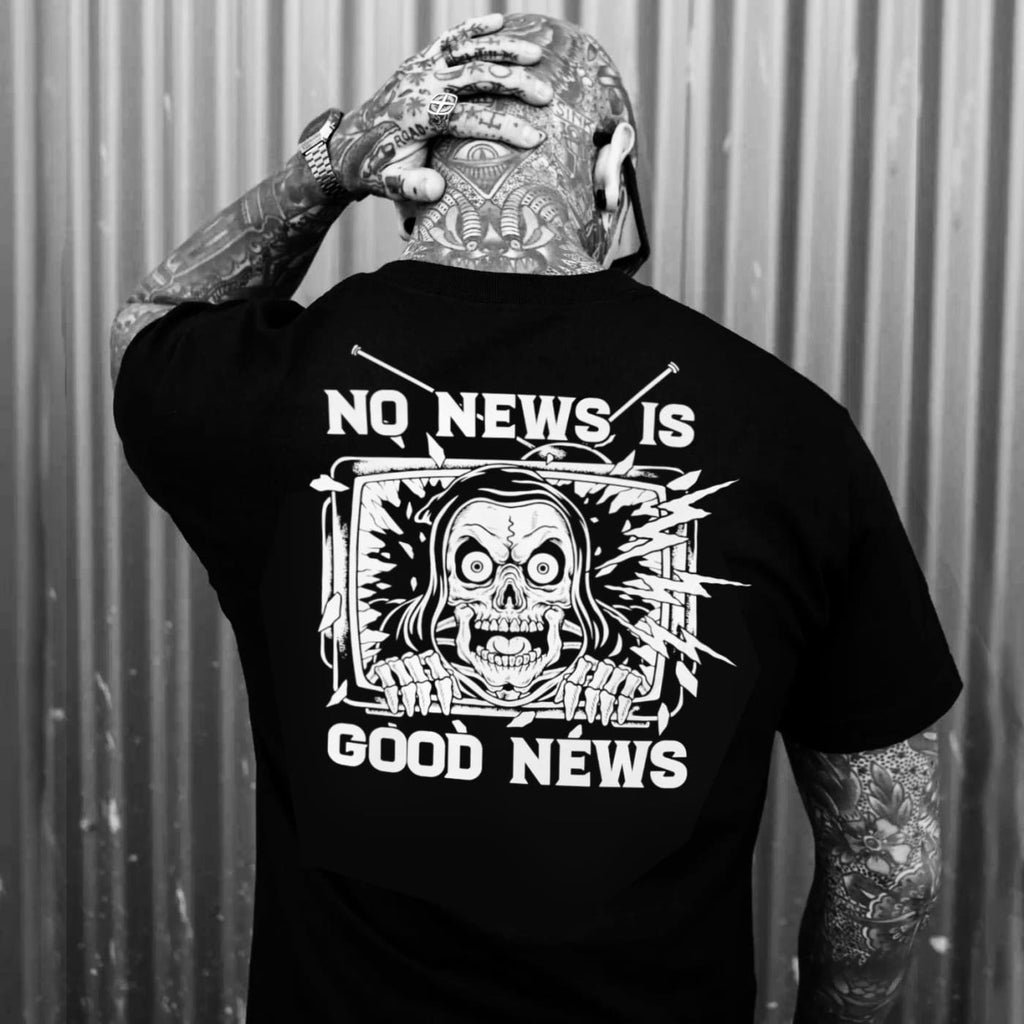 No News is Good T - Shirt - Death and Friends Streetwear