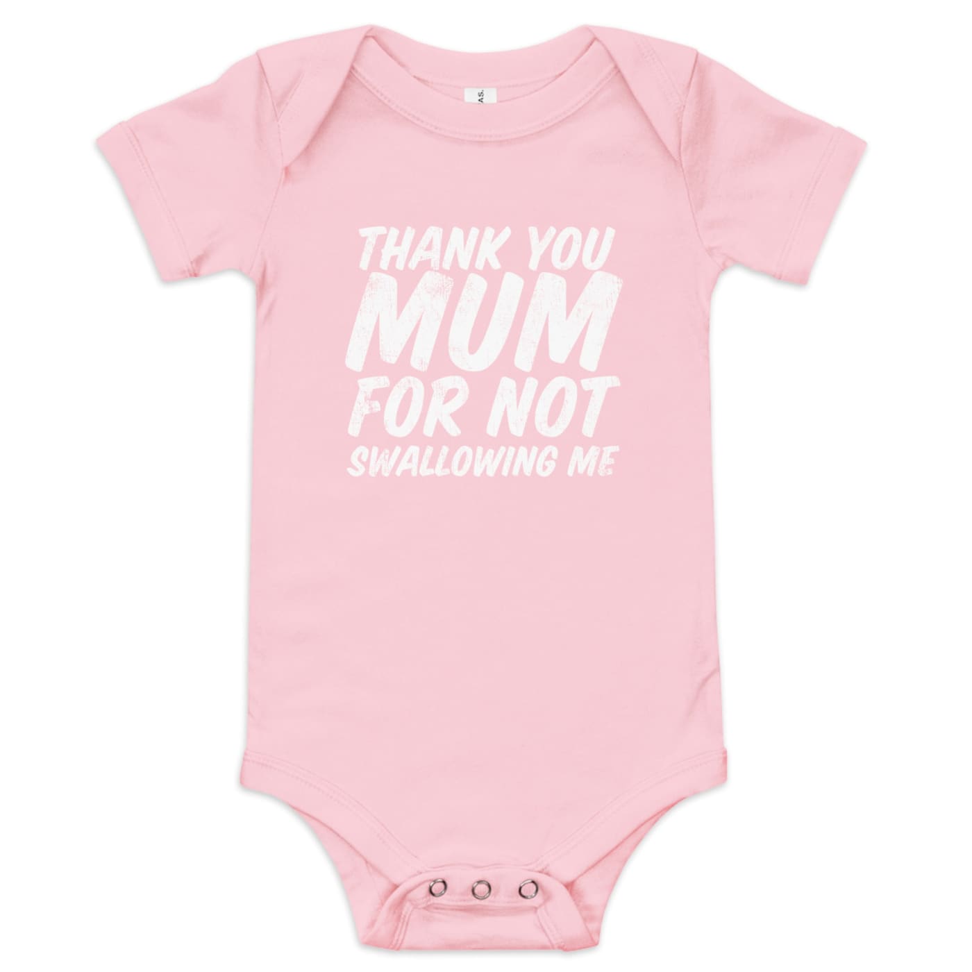 ’’Thanks Mum for Not Swallowing Me’ Punk Baby Onesies