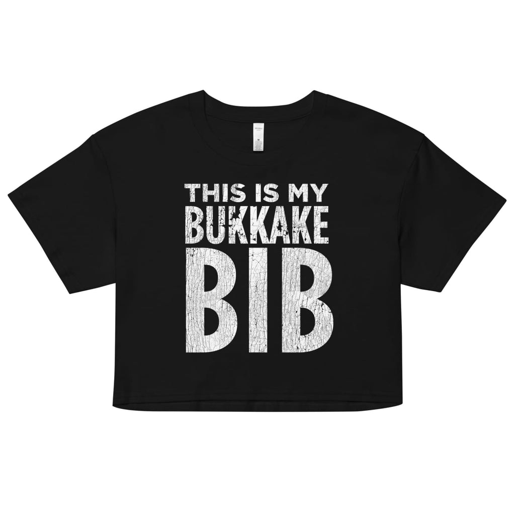 This is My Bukkake Bib Crop Top - Death and friends - Kinky