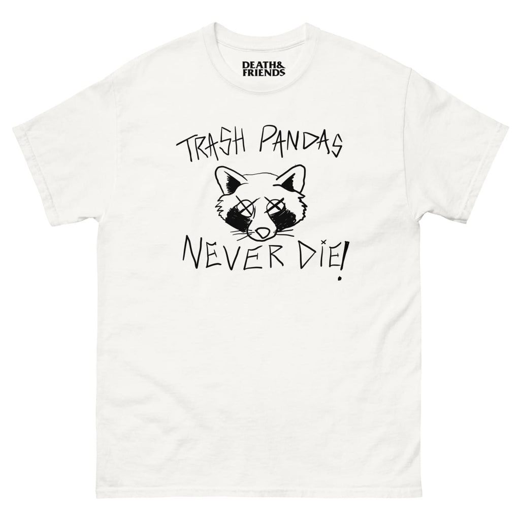 Trash Pandas Never Die t-shirt - Death and Friends - Trash