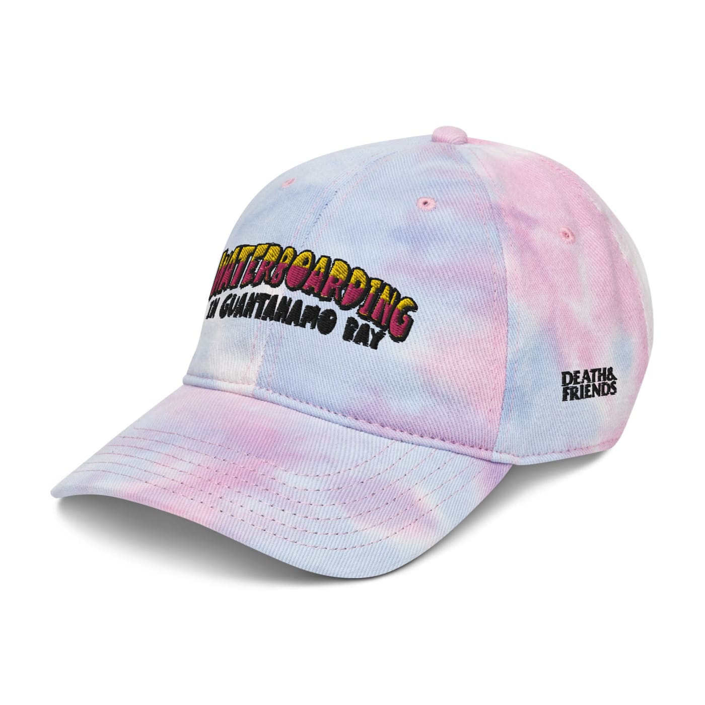 Waterboarding in Guantanamo Bay Tie dye hat - Anti-Torture