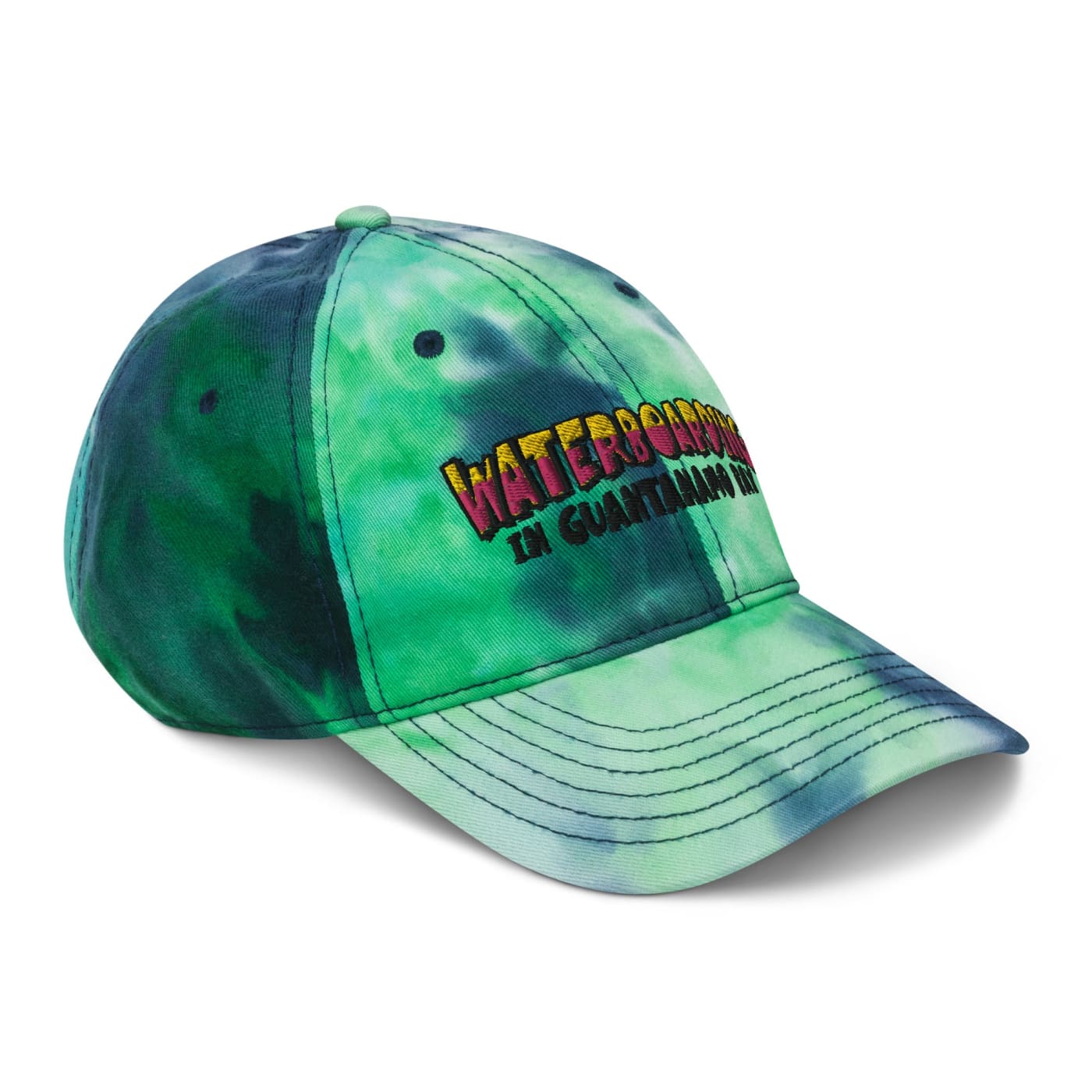 Waterboarding in Guantanamo Bay Tie dye hat - Anti-Torture