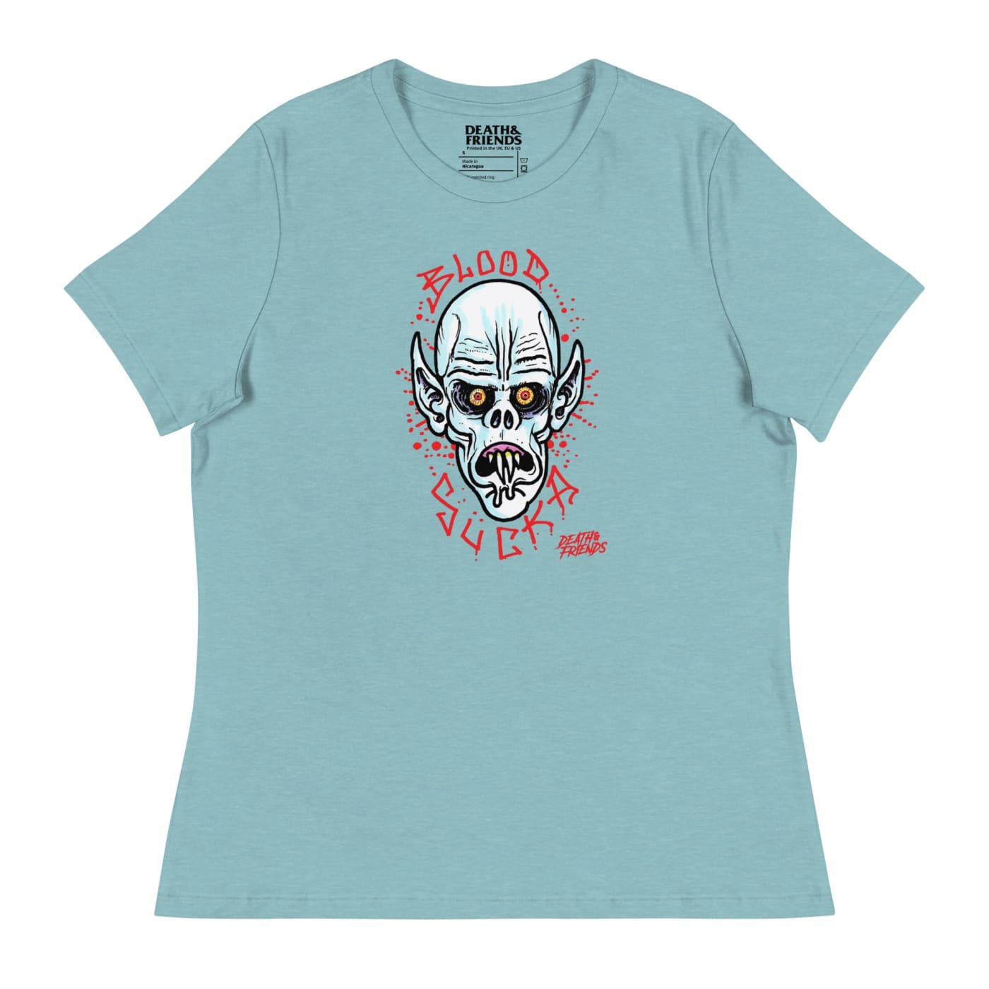 Women’s Blood Sucka T - shirt - Death and Friends