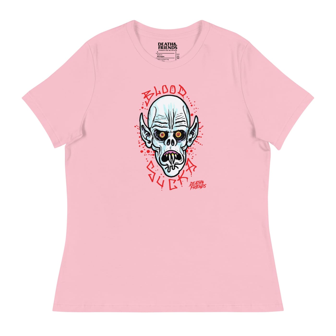 Women’s Blood Sucka T - shirt - Death and Friends