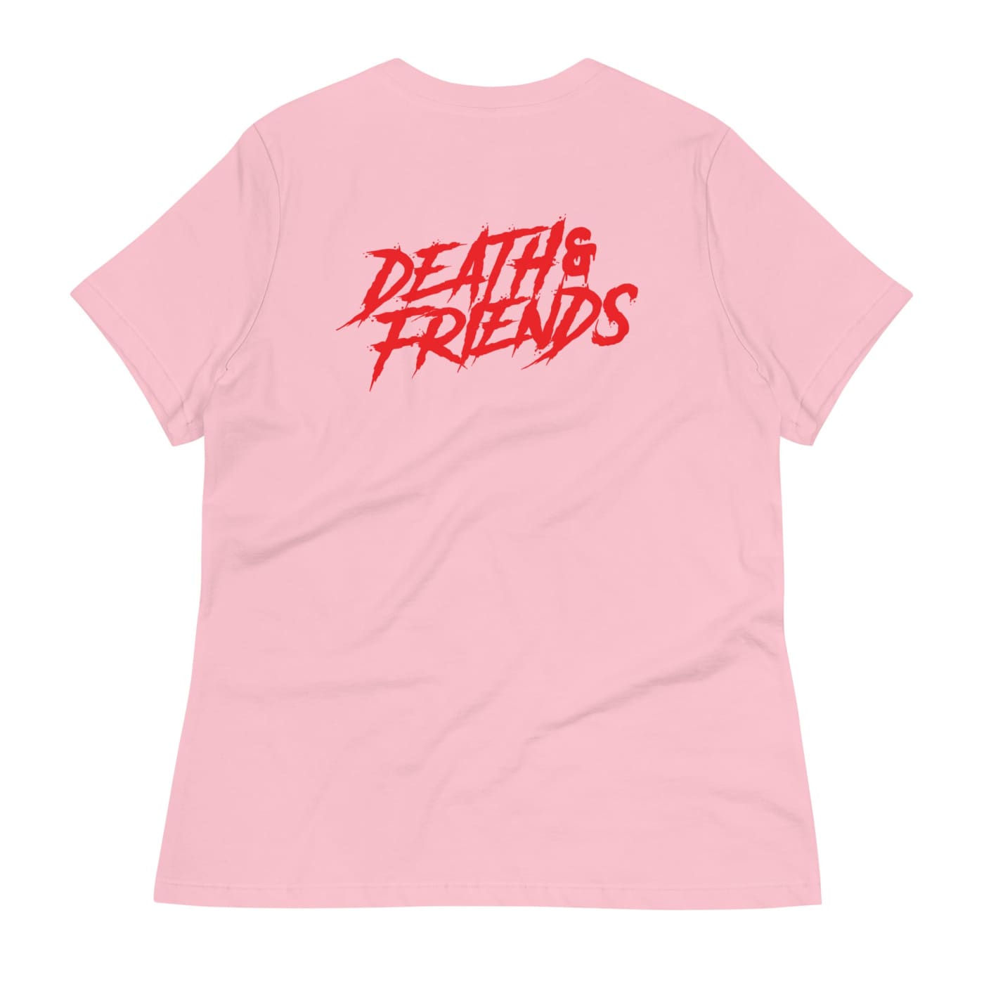 Women’s Cartoon Hail Satan T - Shirt - Death and Friends