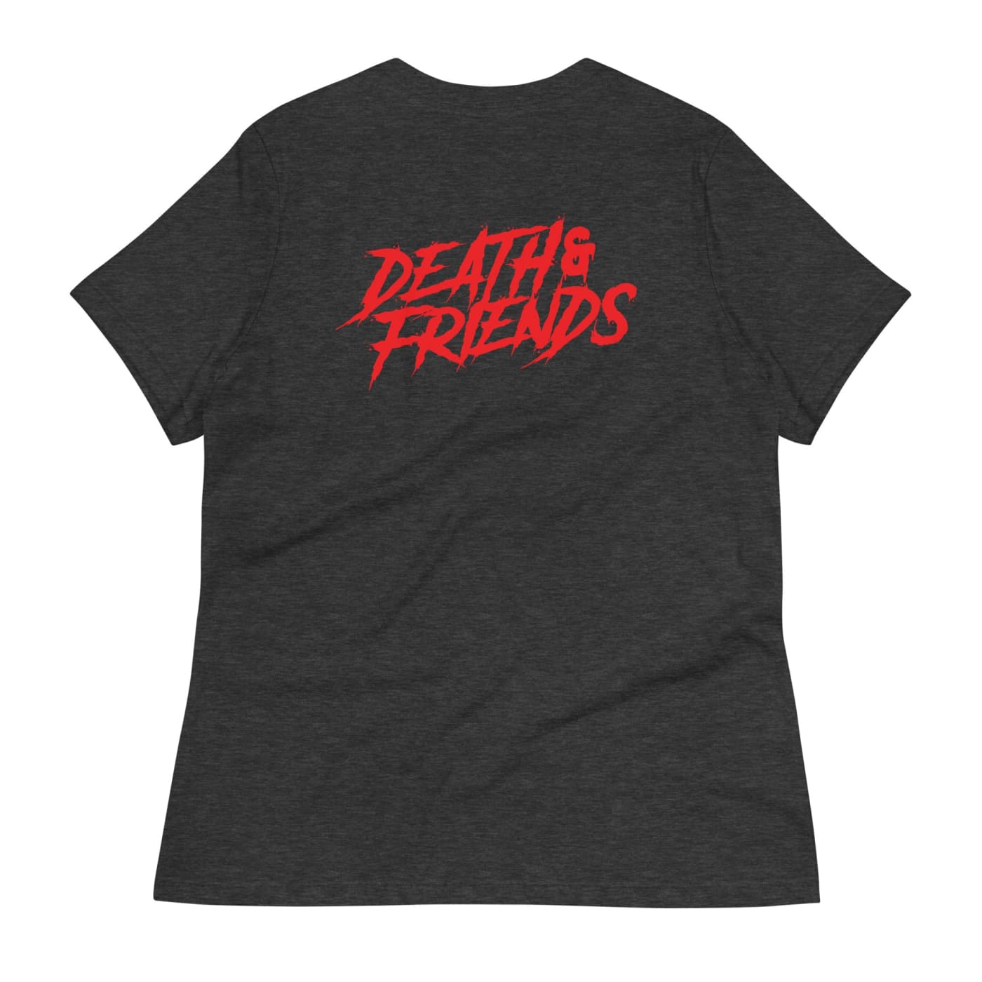 Women’s Cartoon Hail Satan T - Shirt - Death and Friends