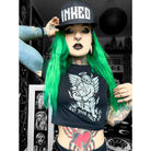 Women’s Get your Halo Dirty Crop Top - Death and Friends