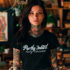 Women’s ’Partly Inked Fully Educated’ T - Shirt