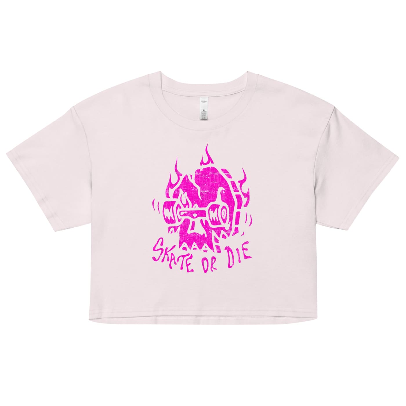 Women’s Skate or Die crop top - Death and Friends