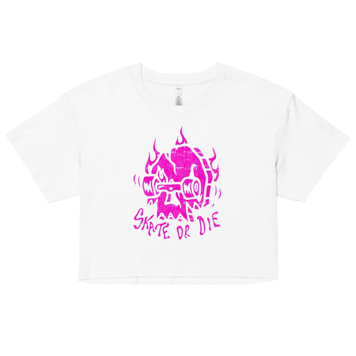 Women’s Skate or Die crop top - Death and Friends